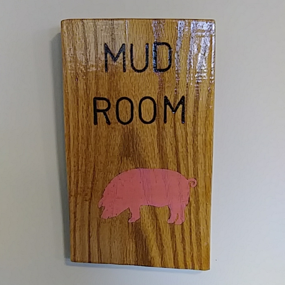 Handmade Mud Room Sign